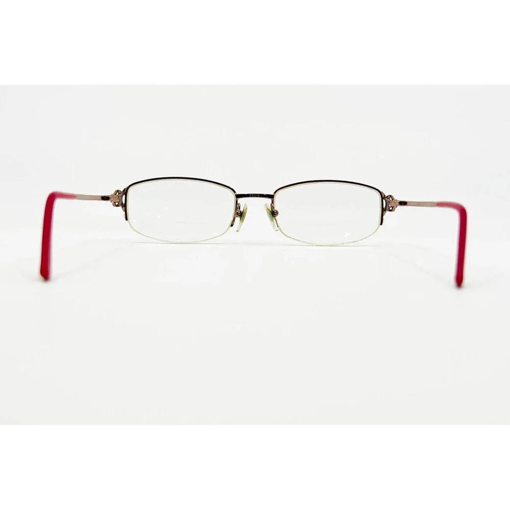 Vogue Eyeglass Frames Womens Bronze Semi Rimless VO 3850-BI 756 50-18-135